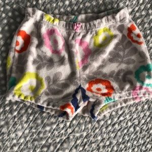 Mini Boden floral toweling bloomers size 2-3yrs
